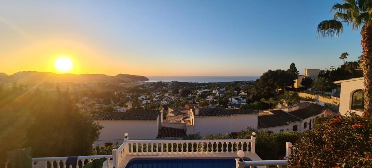 Casa Moya Moraira - Seaview Villa Теулада Экстерьер фото