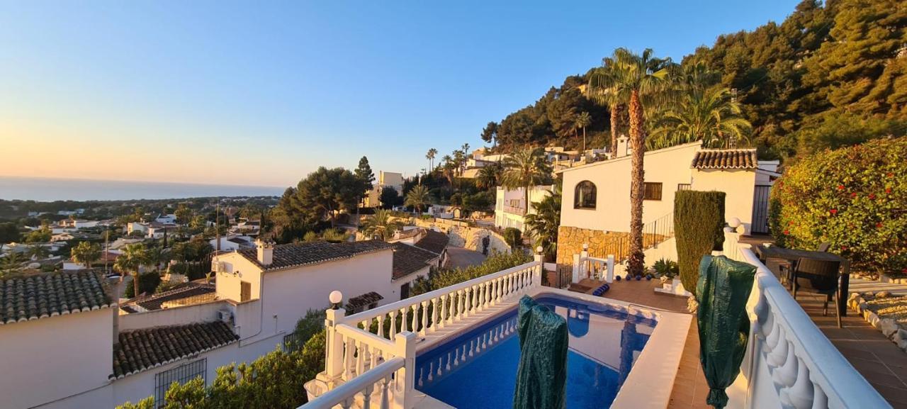 Casa Moya Moraira - Seaview Villa Теулада Экстерьер фото