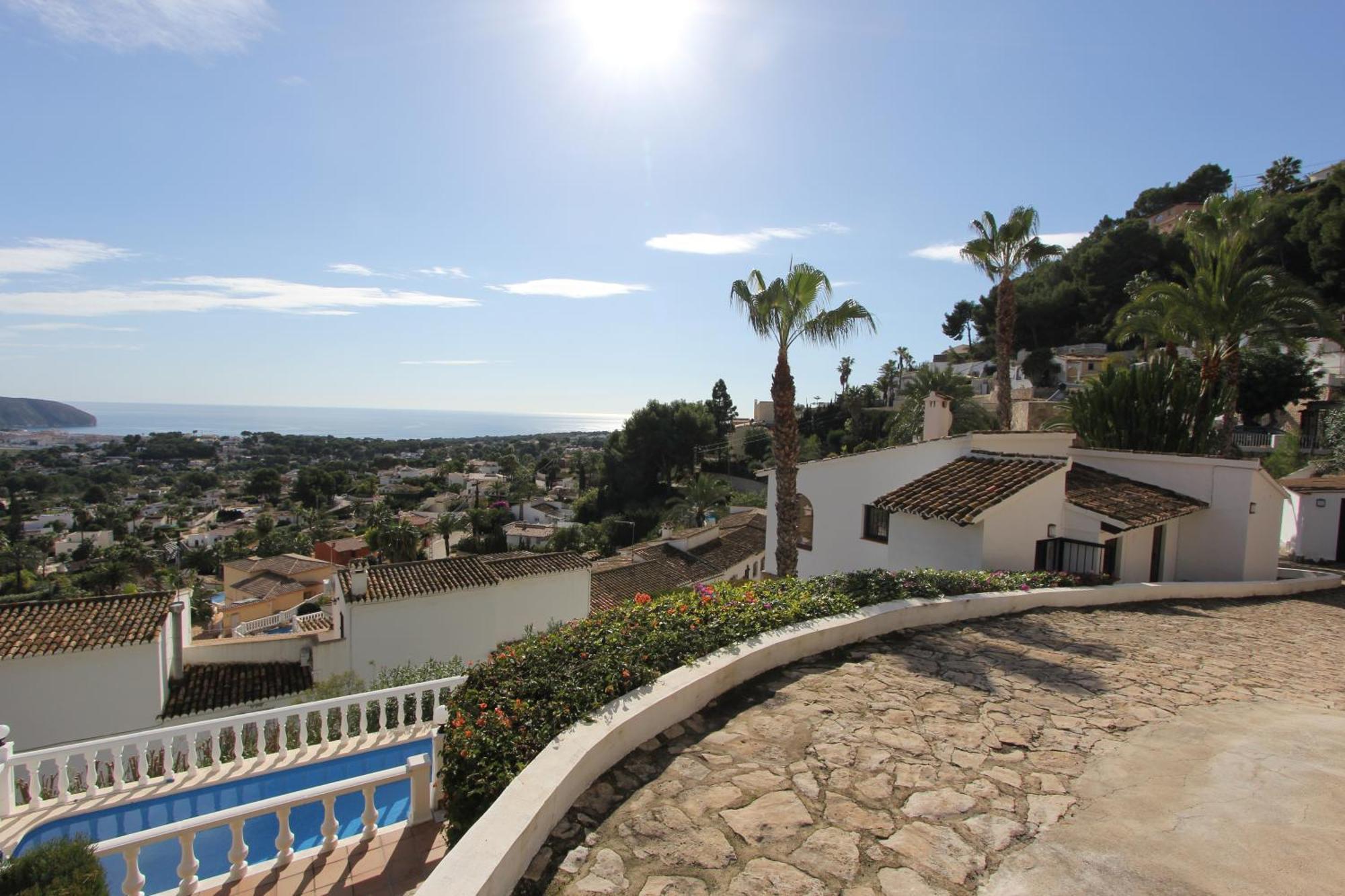 Casa Moya Moraira - Seaview Villa Теулада Экстерьер фото