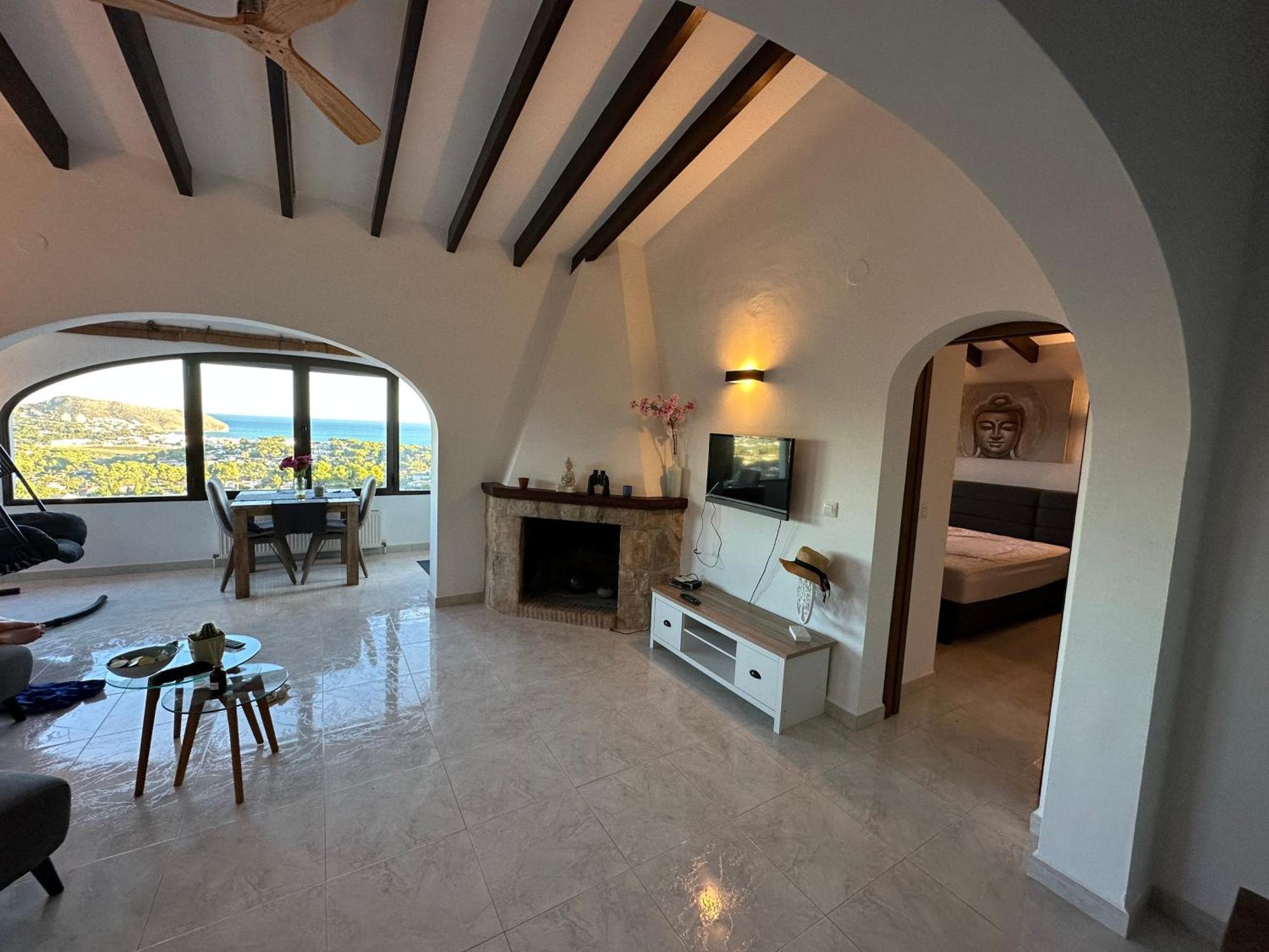 Casa Moya Moraira - Seaview Villa Теулада Экстерьер фото